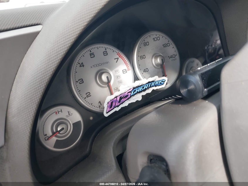 2003 Acura Rsx VIN: JH4DC54863C014766 Lot: 44786810