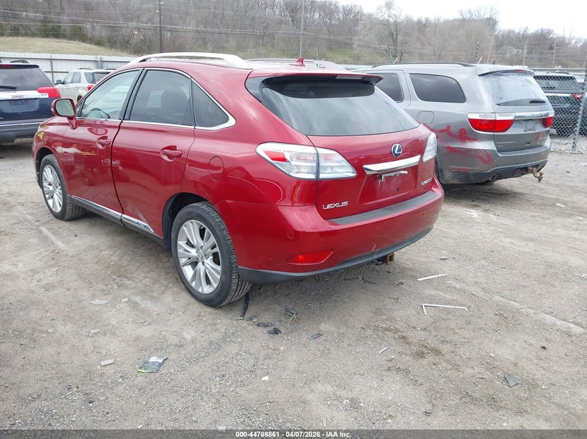 Vin: jtjbc1ba4a2019861, lot: 45284119, lexus rx 450h 20103