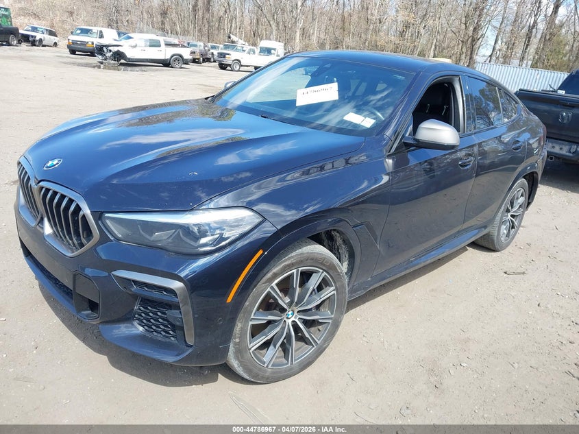 2022 BMW X6 M50I VIN: 5UXCY8C03N9H53073 Lot: 44786967