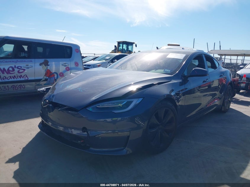2022 Tesla Model S Dual Motor All-Wheel Drive VIN: 5YJSA1E5XNF471484 Lot: 44786971