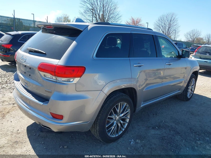 2018 Jeep Grand Cherokee Summit 4X4