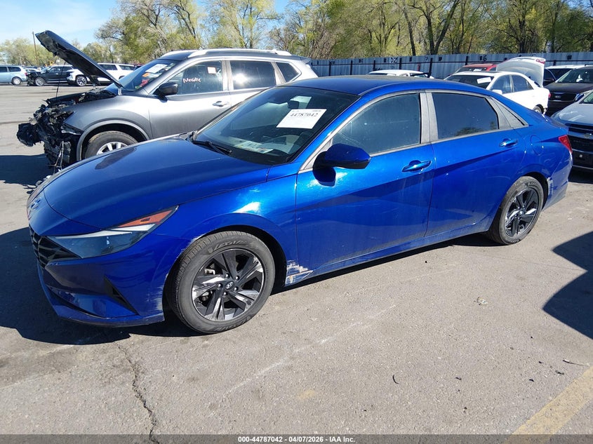 5NPLM4AG8MH009591 2021 HYUNDAI ELANTRA SEL photo 1