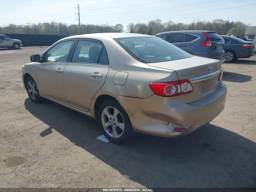 2011 TOYOTA COROLLA auction photo 3