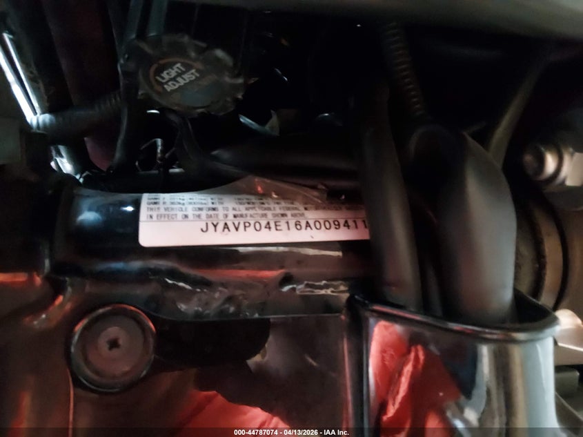 2006 Yamaha Xvz13 Tf VIN: JYAVP04E16A009411 Lot: 44787074