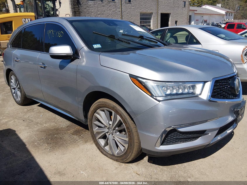 2018 Acura Mdx Technology Package Acurawatch Plus Pkg