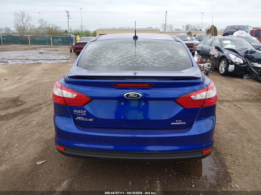 2013 Ford Focus Se VIN: 1FADP3F21DL122027 Lot: 44787111