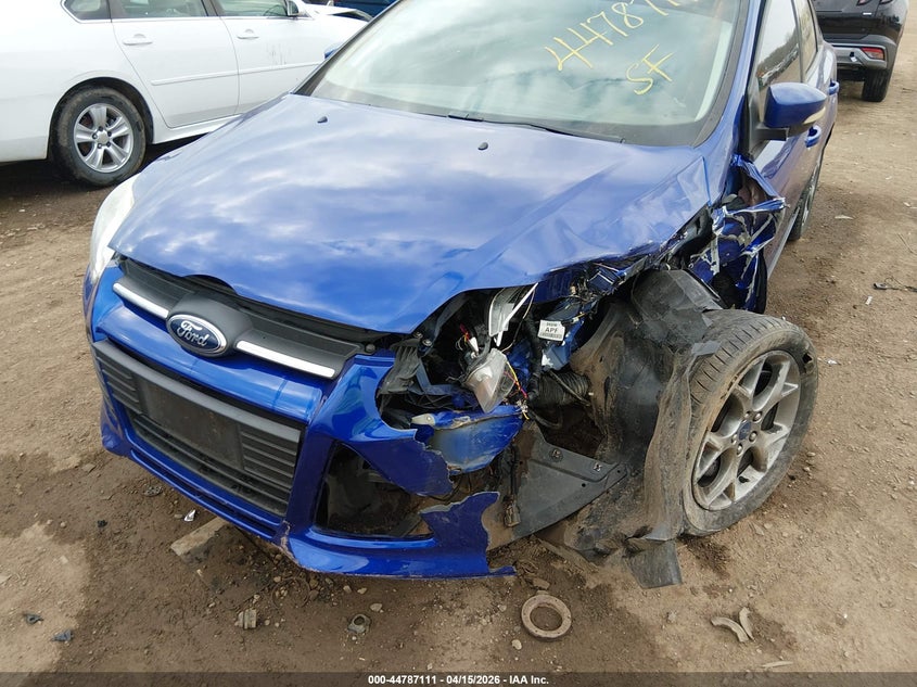 2013 Ford Focus Se VIN: 1FADP3F21DL122027 Lot: 44787111