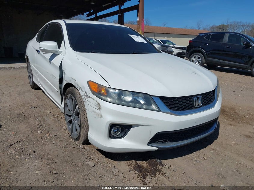 2015 Honda Accord 3.5 Ex-L V-6 white Lot 111044787159 Vin 1HGCT2B82FA004090