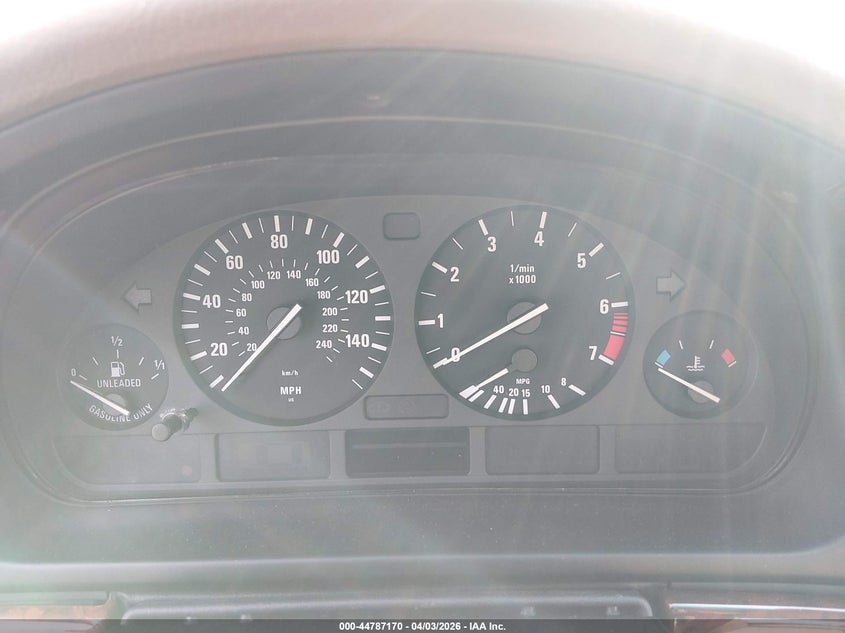 2000 BMW 528I VIN: WBADM5344YBY19785 Lot: 44787170