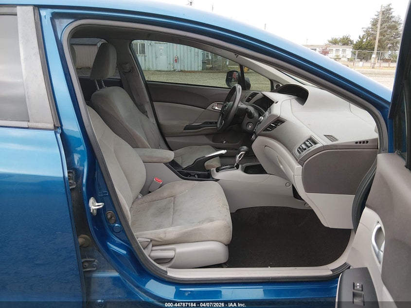 19XFB2F88CE328095 2012 Honda Civic 1.8 Ex blue