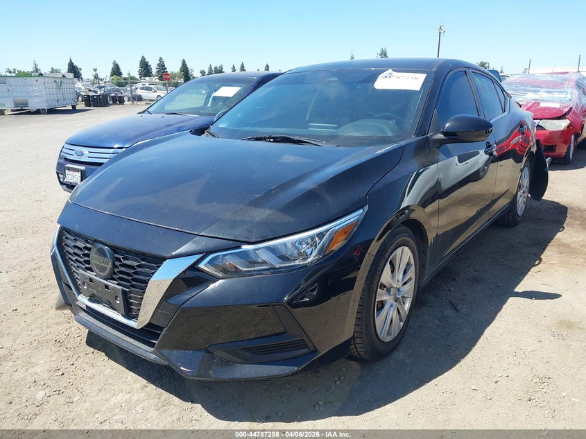 2020 Nissan Sentra S Xtronic Cvt 3N1AB8BV9LY261128 photo 1