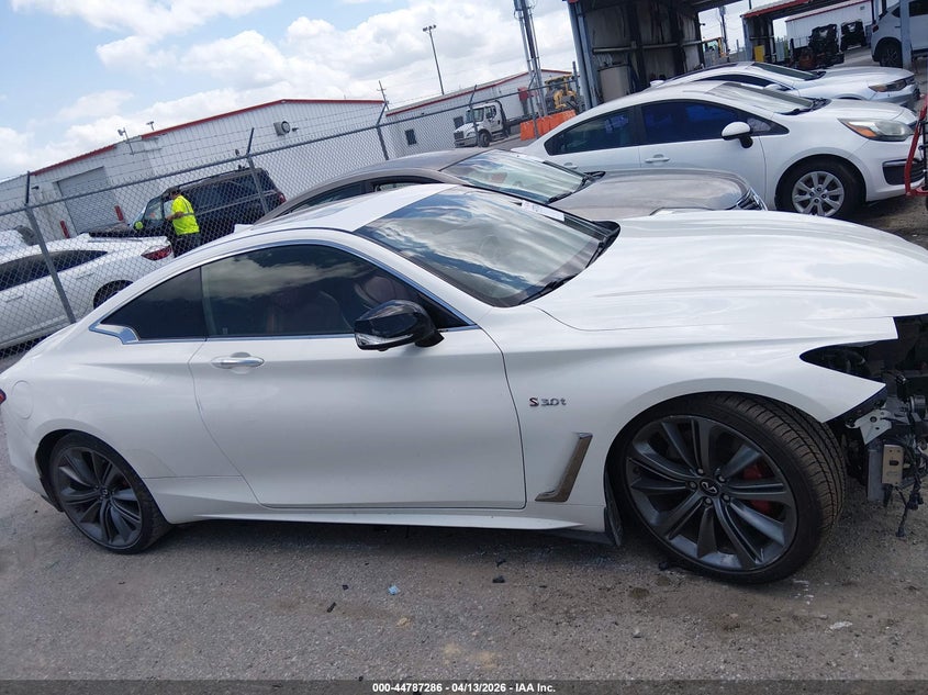 2020 Infiniti Q60 Red Sport 400 VIN: JN1FV7EK0LM400266 Lot: 44787286
