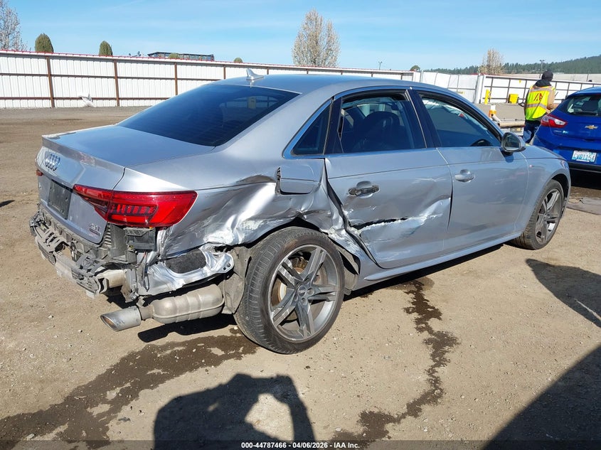 Vin: wauenaf43hn063676, lot: 45284723, audi a4 2.0t premium 20174