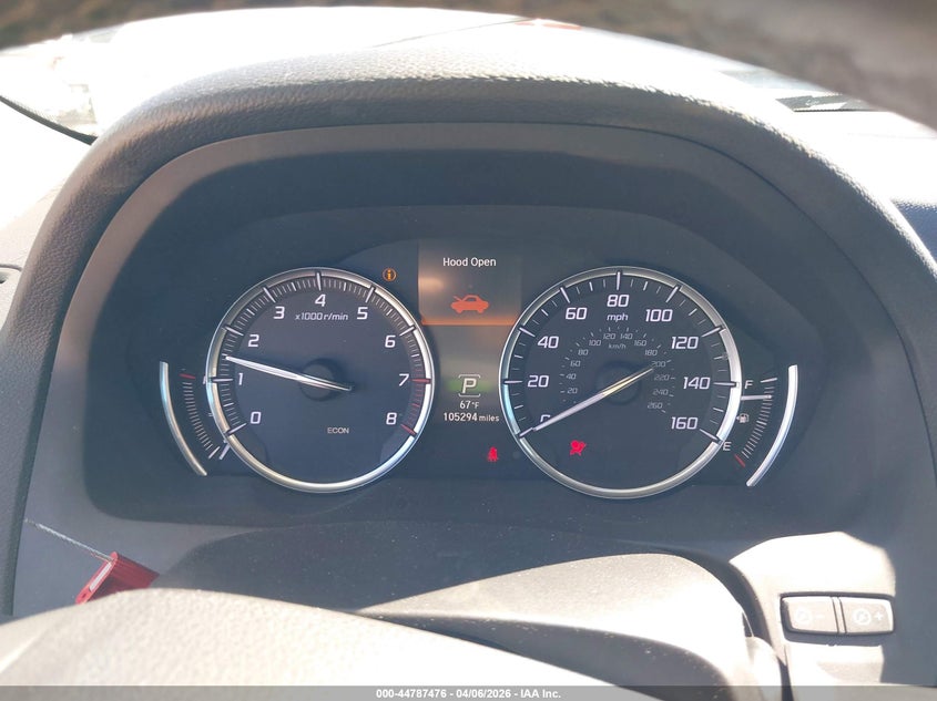 2015 ACURA TLX SEDAN 3.5L V-6 DI, VVT, 290HP