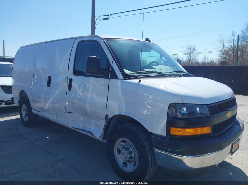 CHEVROLET EXPRESS CARGO 2025. Lot# 44787527. VIN 1GCWGAF70S1208151. Photo 1