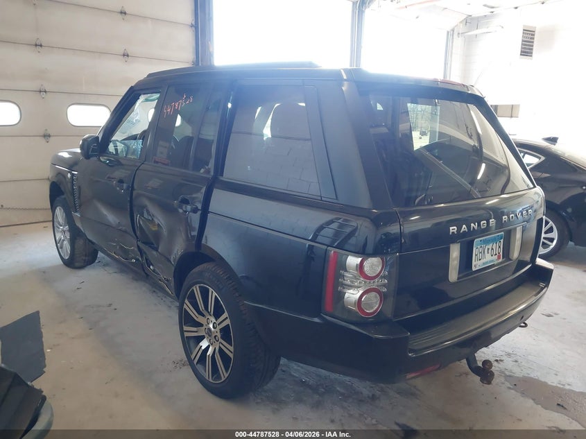 2011 Land Rover Range Rover Hse VIN: SALMF1D47BA354056 Lot: 44787528