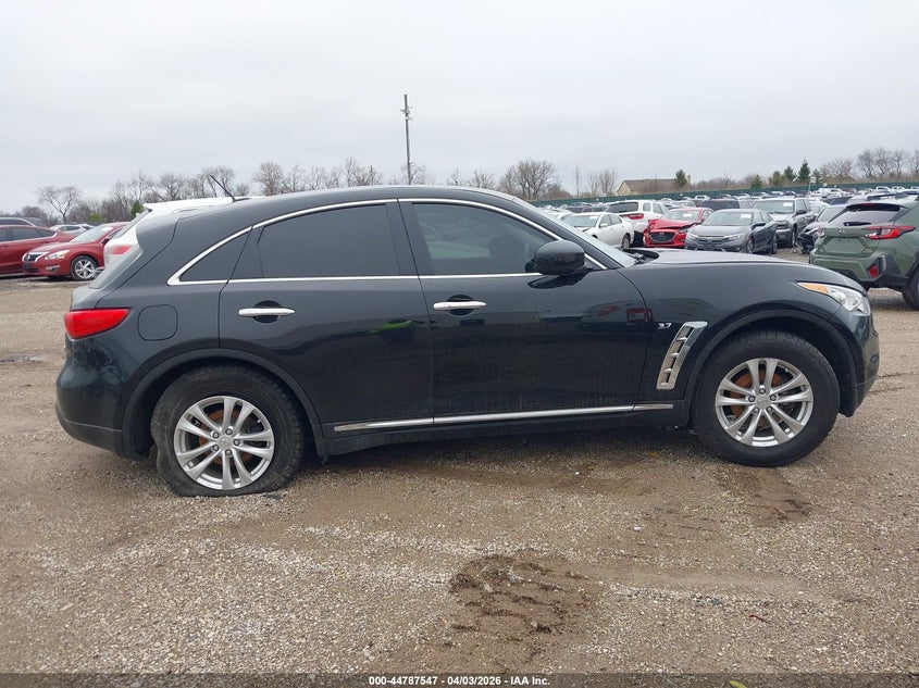 2017 Infiniti Qx70 VIN: JN8CS1MW0HM414092 Lot: 44787547