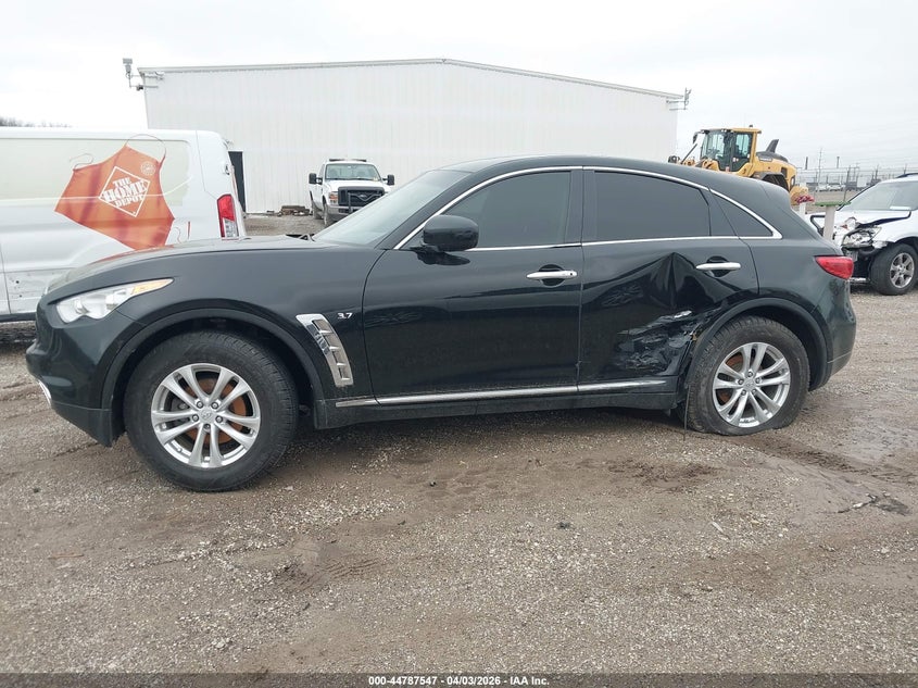 2017 Infiniti Qx70 VIN: JN8CS1MW0HM414092 Lot: 44787547