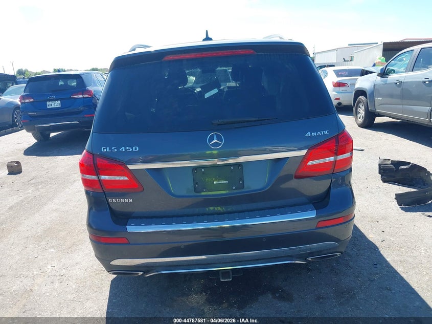 2017 Mercedes-Benz Gls 450 4Matic VIN: 4JGDF6EE1HA745977 Lot: 44787581