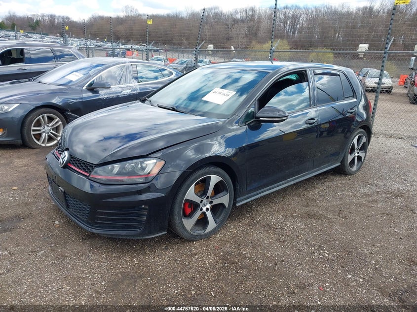 2015 Volkswagen Golf Gti 2.0t Autobahn 4-Door 3VW4T7AUXFM017359 photo 1