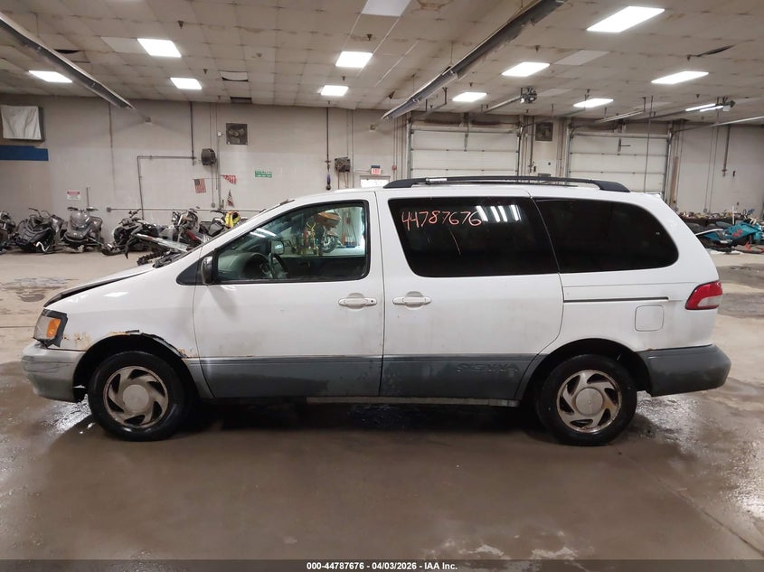 2001 Toyota Sienna Le VIN: 4T3ZF13C31U367800 Lot: 44787676