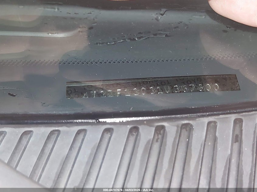 2001 Toyota Sienna Le VIN: 4T3ZF13C31U367800 Lot: 44787676