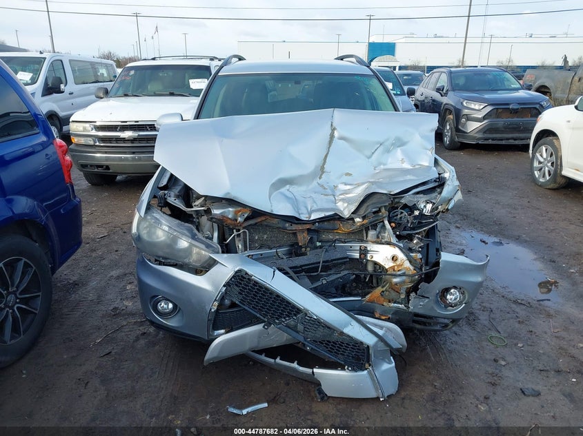 2011 Mitsubishi Outlander Se VIN: JA4JT3AW7BU030781 Lot: 44787682