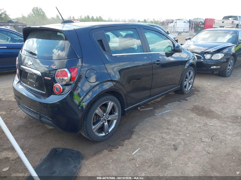 2015 Chevrolet Sonic Rs Manual