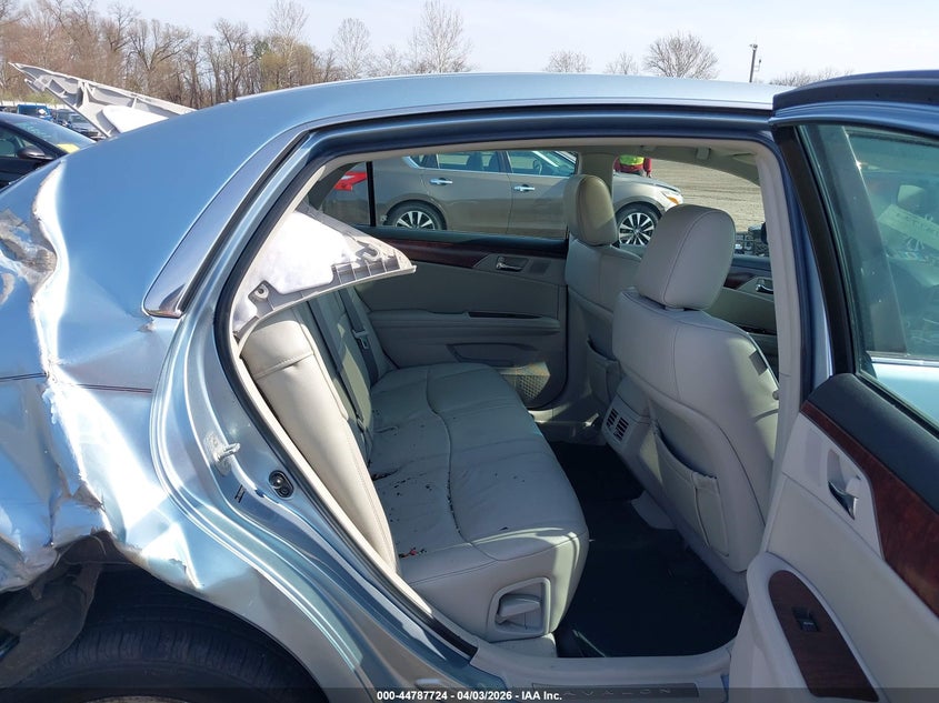 2011 Toyota Avalon VIN: 4T1BK3DB1BU387648 Lot: 44787724