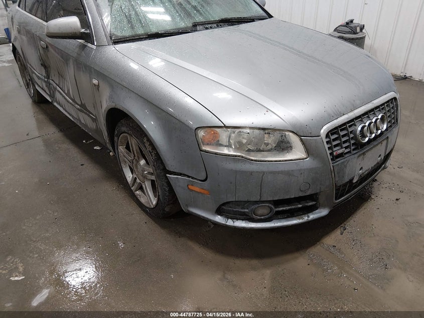 2008 Audi A4 2.0T VIN: WAUDF78E38A102355 Lot: 44787725