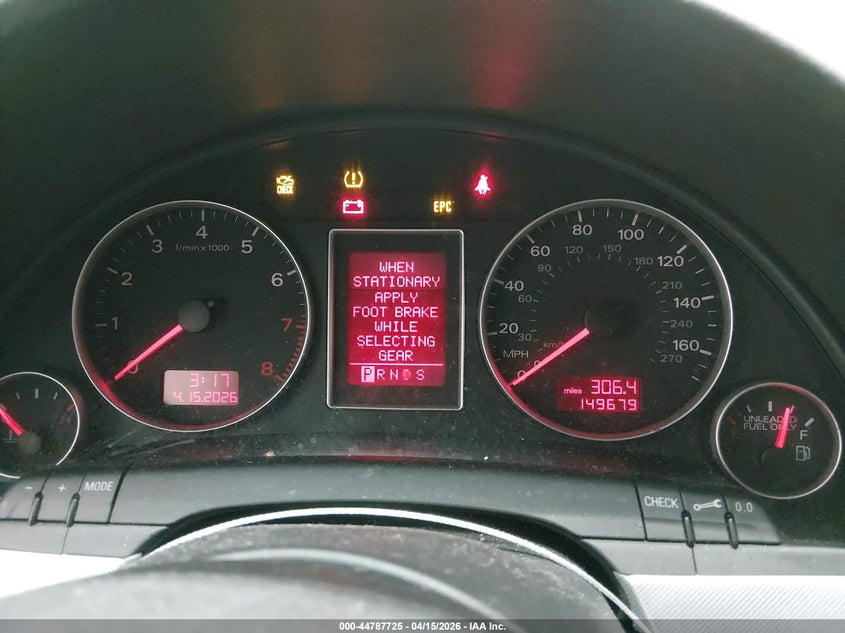 2008 Audi A4 2.0T VIN: WAUDF78E38A102355 Lot: 44787725