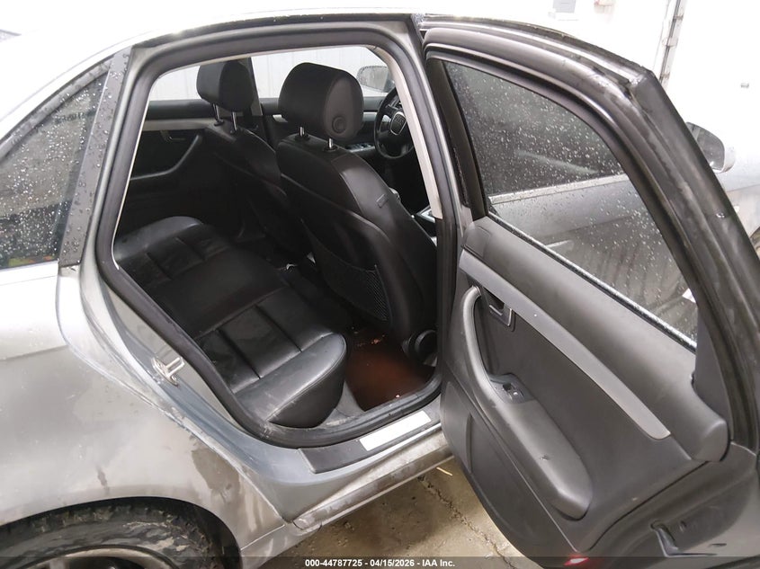 2008 Audi A4 2.0T VIN: WAUDF78E38A102355 Lot: 44787725