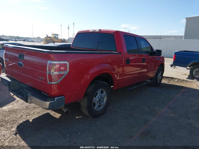 2013 Ford F-150 5.0 Xlt Red Lot 111044787731 Vin 1FTFW1CF6DKF81173