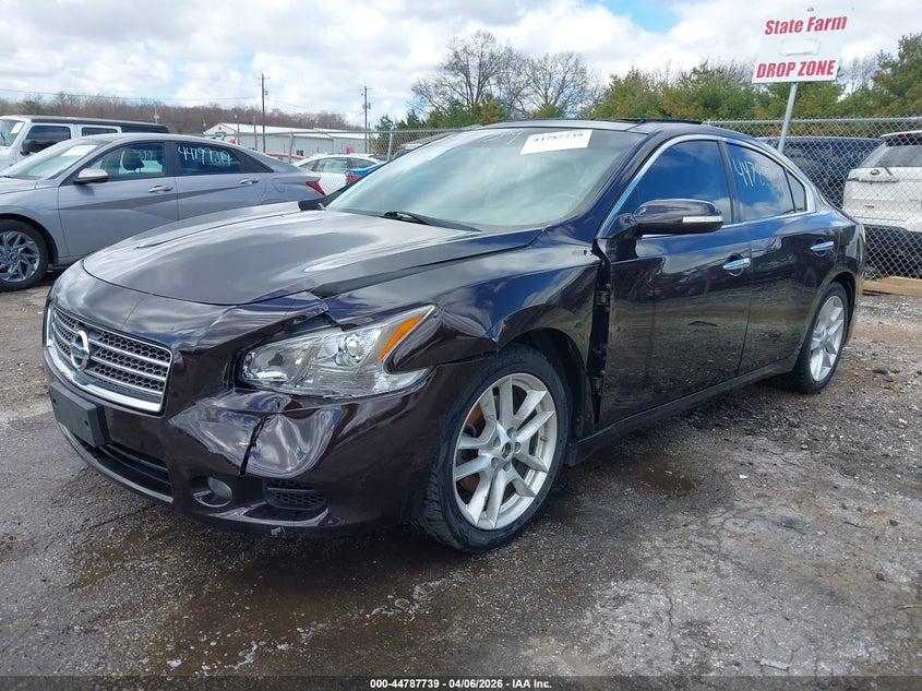 2011 Nissan Maxima 3.5 3.5 Sv purple Lot 111044787739 Vin 1N4AA5AP3BC825340