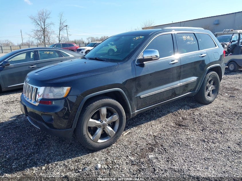 Vin: 1c4rjfct5cc269465, lot: 45285074, jeep grand cherokee overland 20122