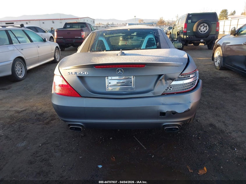 2012 Mercedes-Benz Slk 250 VIN: WDDPK4HA9CF044017 Lot: 44787837