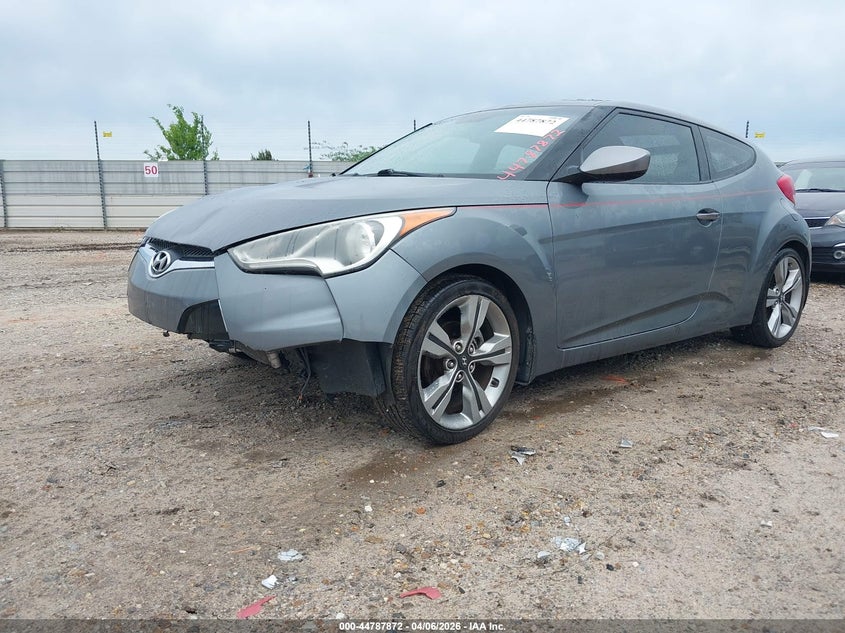 2012 Hyundai Veloster Base W/Black