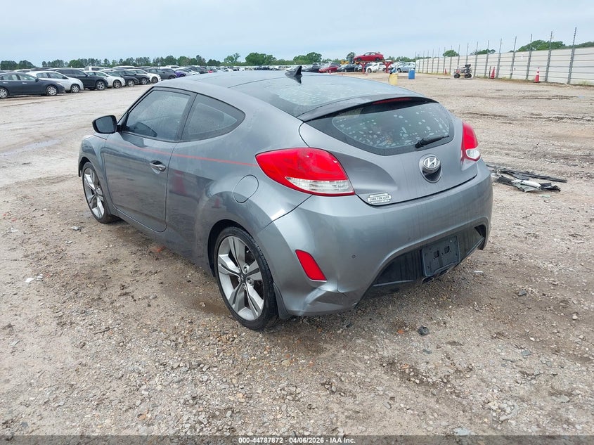 2012 Hyundai Veloster Base W/Black