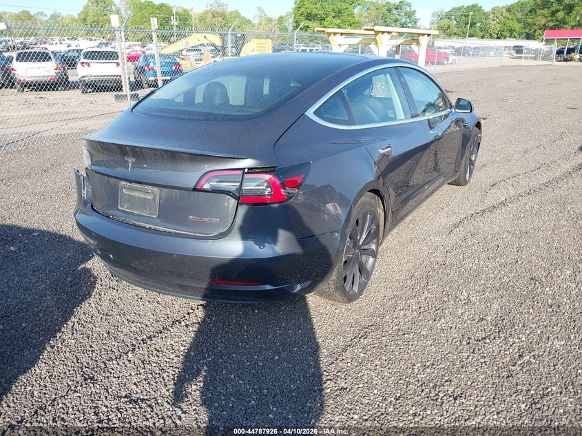 2020 Tesla Model 3 Performance Dual Motor All-Wheel Drive grey Lot 111044787926 Vin 5YJ3E1EC1LF800125