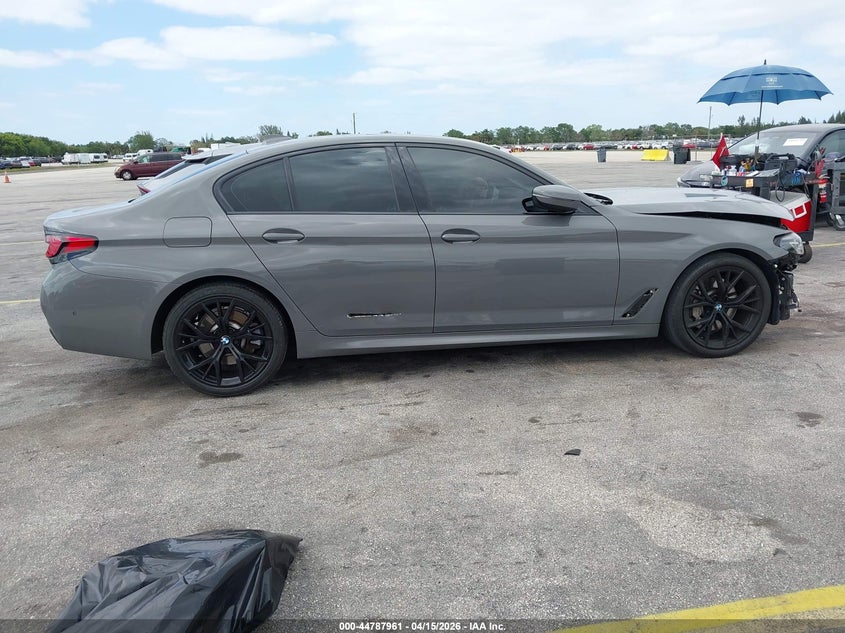 2022 BMW 530 I VIN: WBA53BH02NWX41622 Lot: 44787961