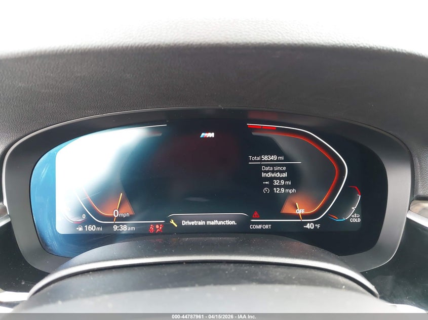 2022 BMW 530 I VIN: WBA53BH02NWX41622 Lot: 44787961