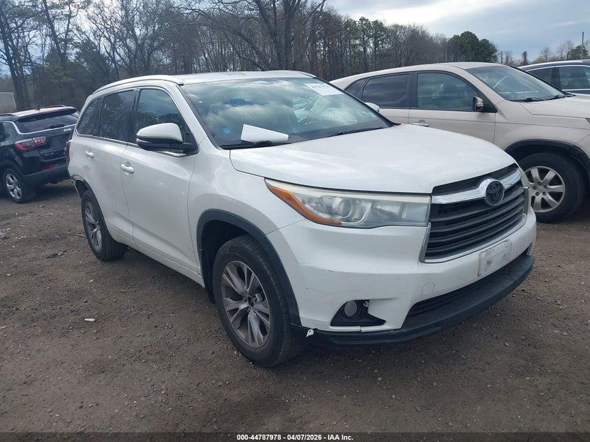 2015 Toyota Highlander Xle V6