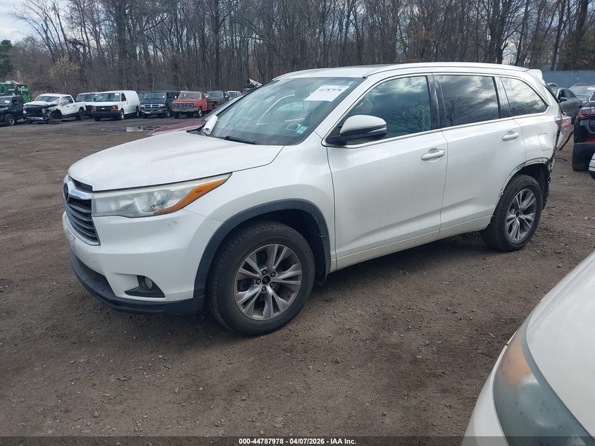 2015 Toyota Highlander Xle V6