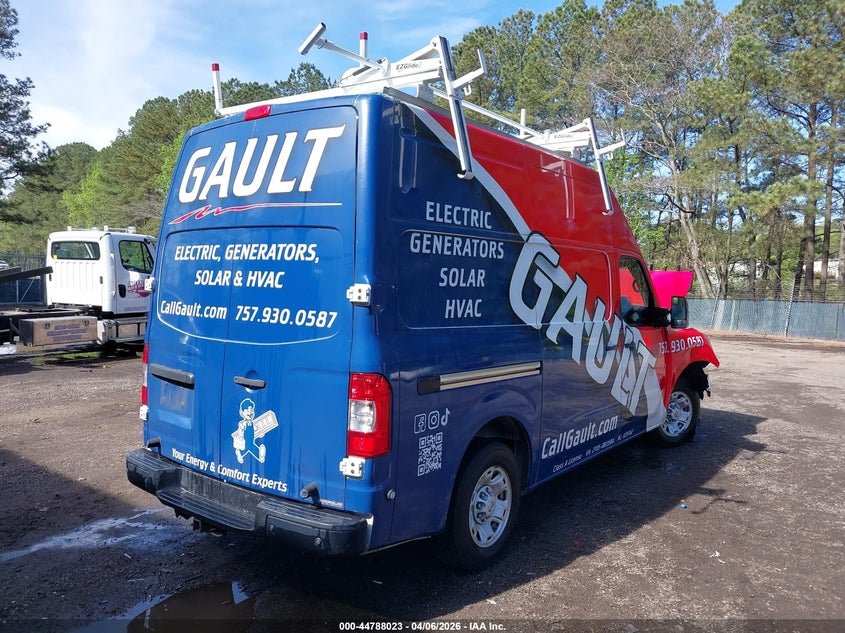 2019 Nissan Nv Cargo Nv2500 Hd Sv V8