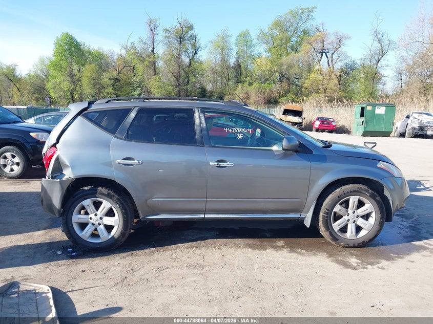 2006 Nissan Murano Sl VIN: JN8AZ08T16W401768 Lot: 44788064