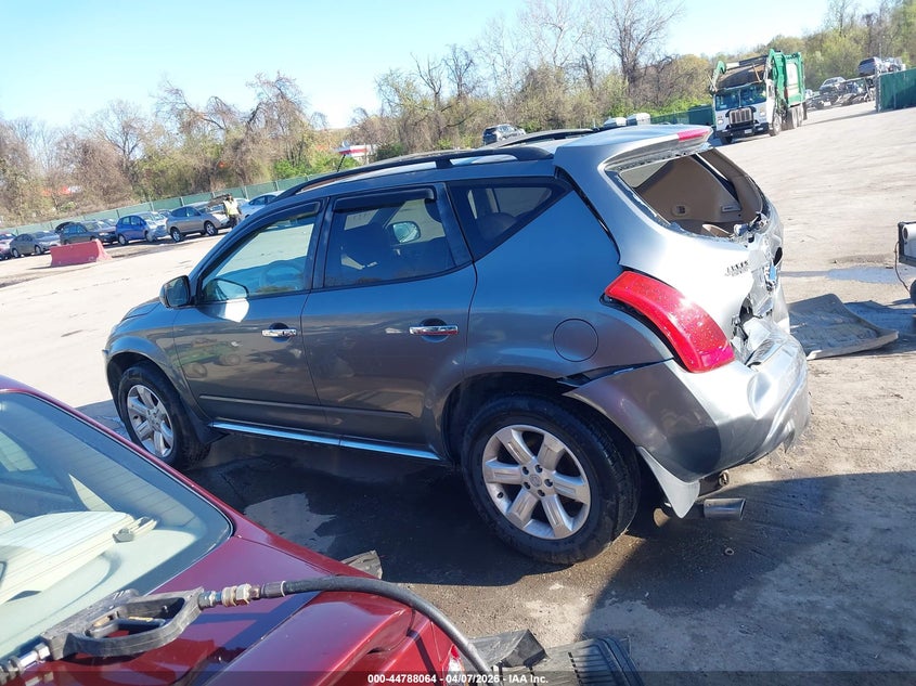 2006 Nissan Murano Sl VIN: JN8AZ08T16W401768 Lot: 44788064