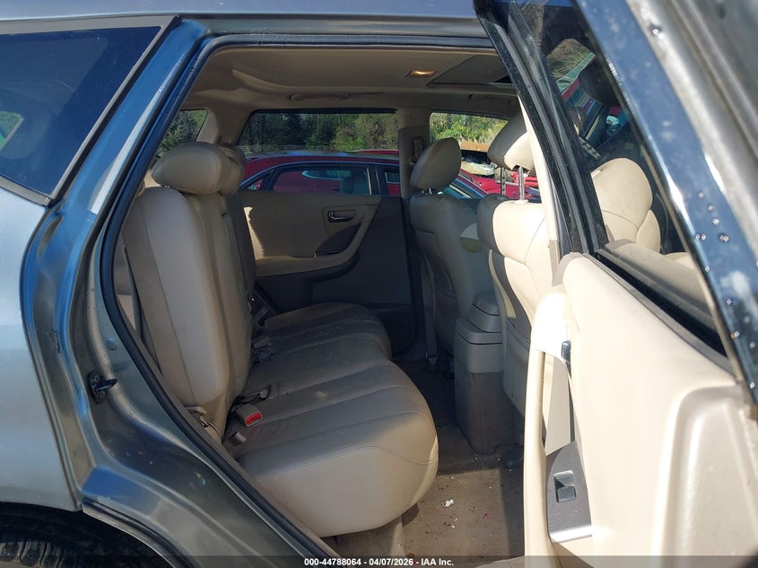 2006 Nissan Murano Sl VIN: JN8AZ08T16W401768 Lot: 44788064