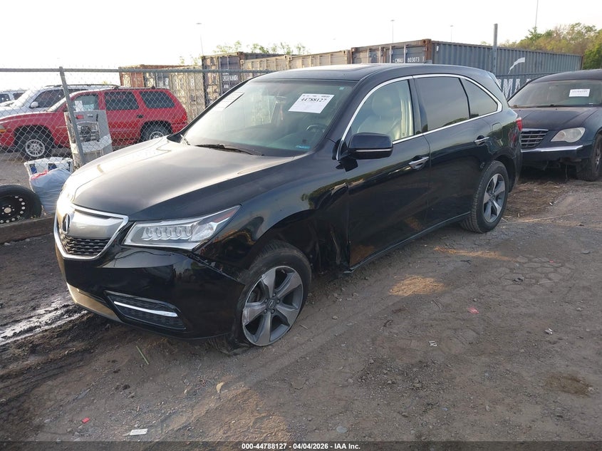 2016 Acura Mdx Acurawatch Plus Package