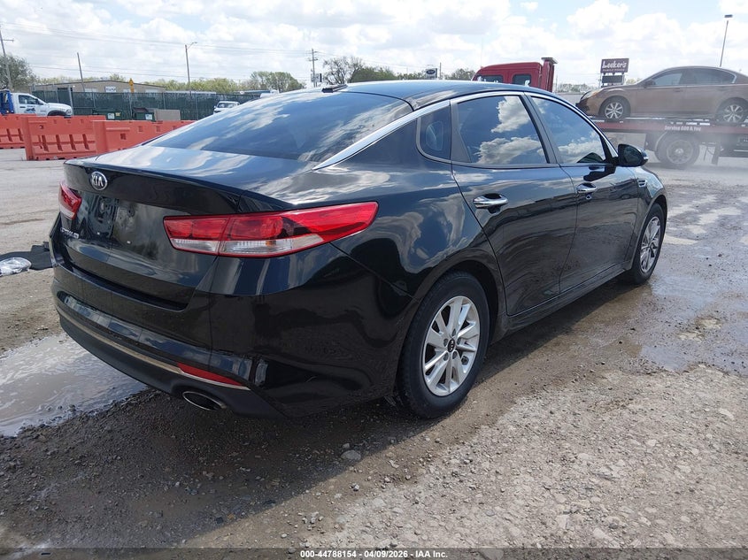 Vin: 5xxgt4l37gg038756, lot: 45285413, kia optima lx 20164