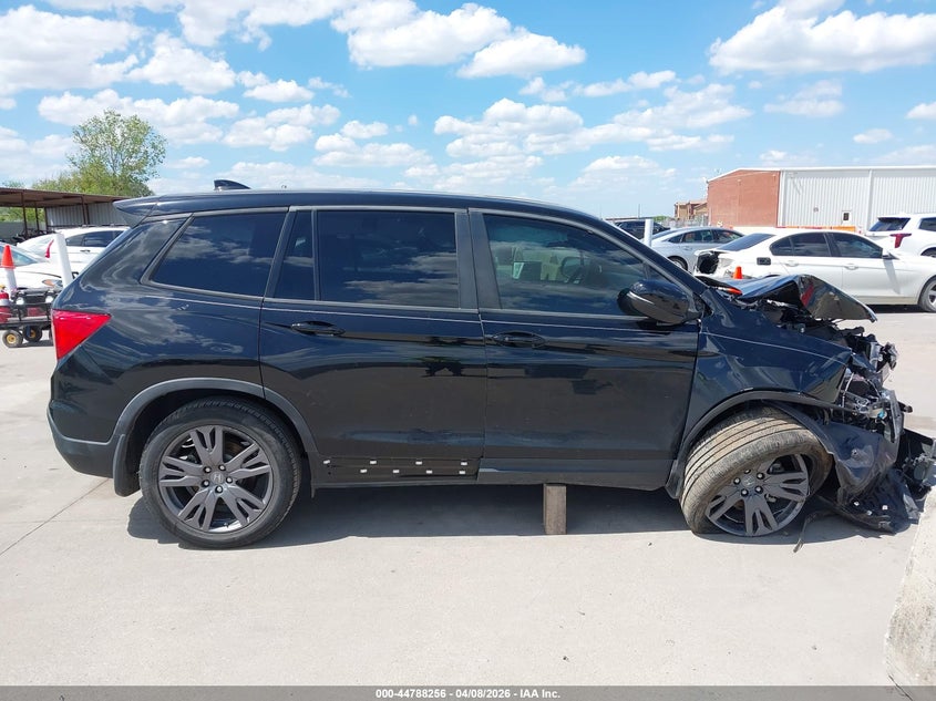 2021 Honda Passport 2Wd Ex-L VIN: 5FNYF7H54MB007230 Lot: 44788256